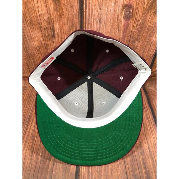 NWT NOS Vintage Texas A & M University Aggies New Era Fitted Hat (f7) - Picture 6 of 8